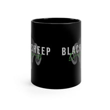 Load image into Gallery viewer, BLACK SHEEP DESIGNS Black Mug 11oz
