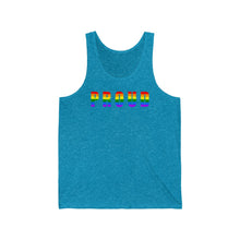 Load image into Gallery viewer, Pride PROUD Unisex Jersey Tank
