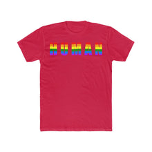 Load image into Gallery viewer, Pride HUMAN Men&#39;s Cotton Crew Tee
