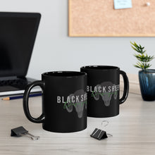 Load image into Gallery viewer, BLACK SHEEP DESIGNS Black Mug 11oz
