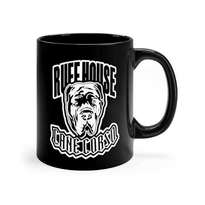 Ruff House Black Mug 11oz