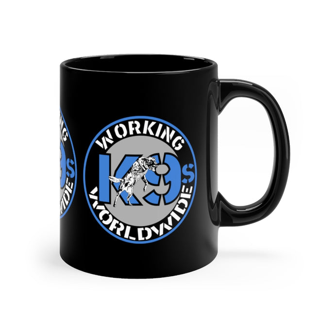 WK9WW Black Mug 11oz