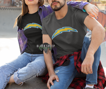 Load image into Gallery viewer, Los Angeles Chargers Football II Tailgate II Bolt Logo T-Shirt Hoodie
