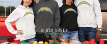 Load image into Gallery viewer, Los Angeles Chargers Football II Tailgate II Bolt Logo T-Shirt Hoodie
