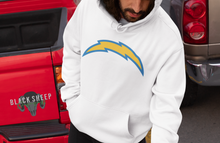 Load image into Gallery viewer, Los Angeles Chargers Football II Tailgate II Bolt Logo T-Shirt Hoodie
