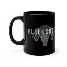 Load image into Gallery viewer, BLACK SHEEP DESIGNS Black Mug 11oz
