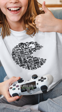 Load image into Gallery viewer, Pac Man II Gamer II Remote Controller Design Unisex &amp; Youth Tees
