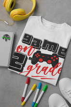 Load image into Gallery viewer, Youth Game On 2nd Grade Cotton Shirt
