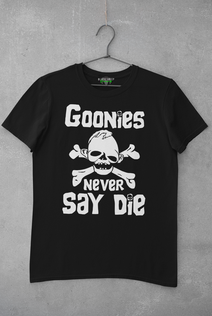 Goonies Never Say Die Unisex Cotton Tee