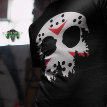 Load image into Gallery viewer, Jason Voorhees Friday the 13th 80s Horror Unisex Graphic T-Shirt
