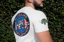 Load image into Gallery viewer, WK9WW Working K9s Worldwide USA  FLAG T-shirt
