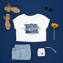 Load image into Gallery viewer, Van Gogh with the Flow Cropped Tee
